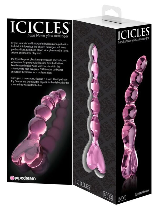 ICICLES N 43 MASSEUR EN VERRE