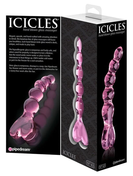 ICICLES N 43 MASSEUR EN VERRE