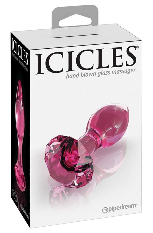 ICICLES N 79 PLUG ANAL EN VERRE