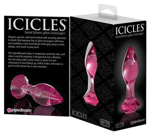 ICICLES N 79 PLUG ANAL EN VERRE