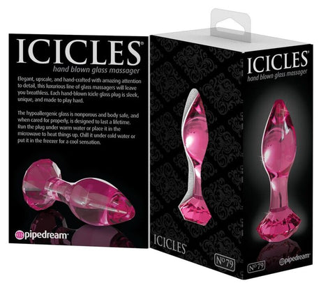 ICICLES N 79 PLUG ANAL EN VERRE