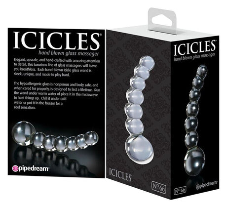 ICICLES N 66 MASSEUR TRANSPARENT