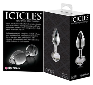 ICICLES N 44 TRANSPARENT PLUG