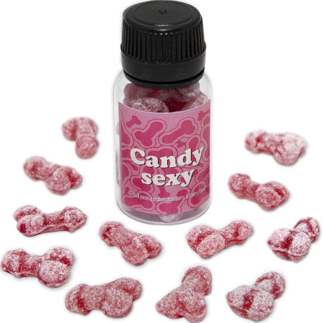 DIABLO PICANTE CANDY SEXY POT DE 12 GOMMES AU GOUT FRAISE CERISE