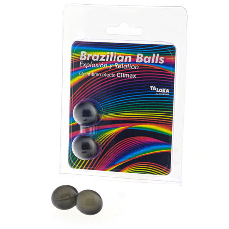 TALOKA 2 BOULES BRESILIENNES GEL EXCITANT EFFET CLIMAX