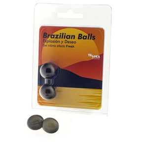 TALOKA 2 BOULES BRESILIENNES GEL EXCITANT EFFET FRAIS