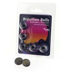 TALOKA 5 BALLES BRESILIENNES GEL EXCITANT EFFET PUISSANT