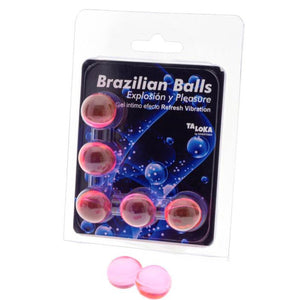 TALOKA 5 BALLES BRESILIENNES REFRESH EFFET VIBRANT GEL EXCITANT