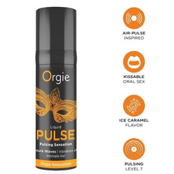 Flacon Liquid Pulse ORGIE 15 ml et présentation de ses effets