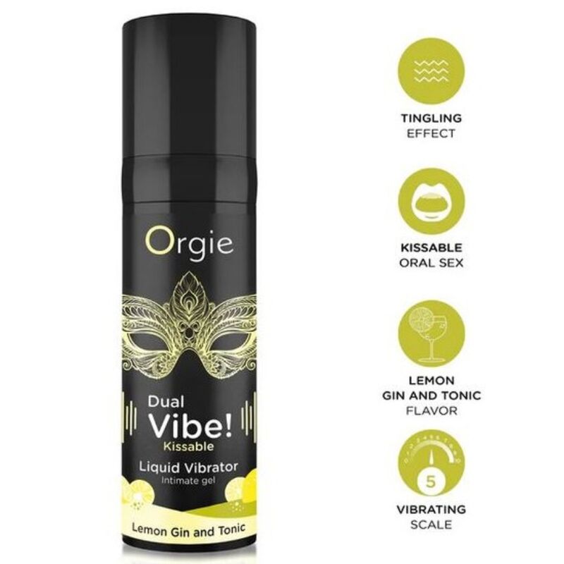 Dual Vibe Lemon Gin and Tonic ORGIE 15 ml et ses effets