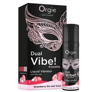 Gel Dual Vibe Strawberry Gin and Tonic ORGIE avec son étui