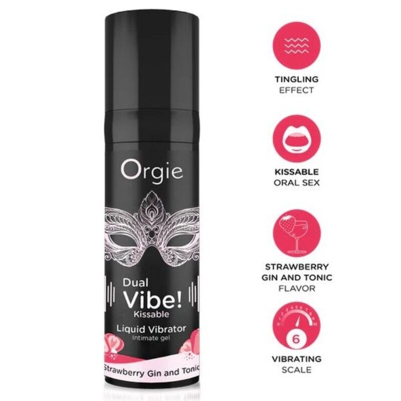 Dual Vibe Strawberry Gin and Tonic ORGIE 15 ml et ses effets