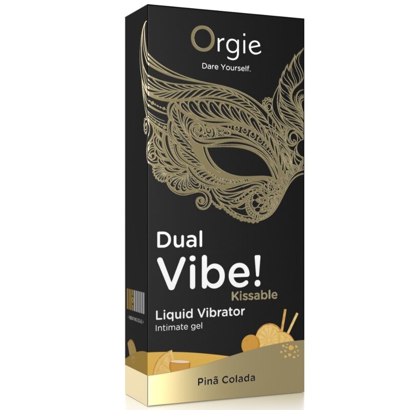 Étui du gel Dual Vibe Piña Colada ORGIE
