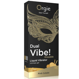 Étui du gel Dual Vibe Piña Colada ORGIE