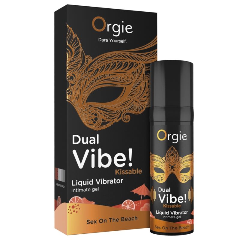 Étui du gel Dual Vibe Sex on the Beach ORGIE
