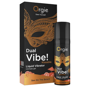 Étui du gel Dual Vibe Sex on the Beach ORGIE