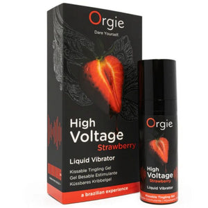 Gel High Voltage Strawberry ORGIE avec son étui
