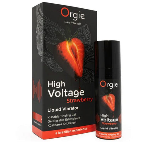Gel High Voltage Strawberry ORGIE avec son étui