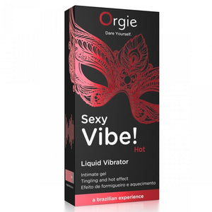 Étui du gel Sexy Vibe Hot ORGIE