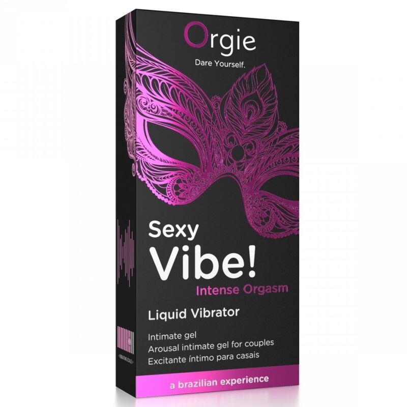 Étui du gel Sexy Vibe Intense Orgasm ORGIE