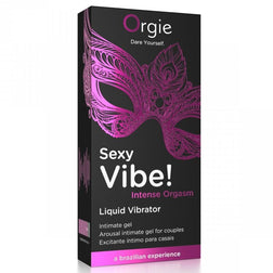 Étui du gel Sexy Vibe Intense Orgasm ORGIE