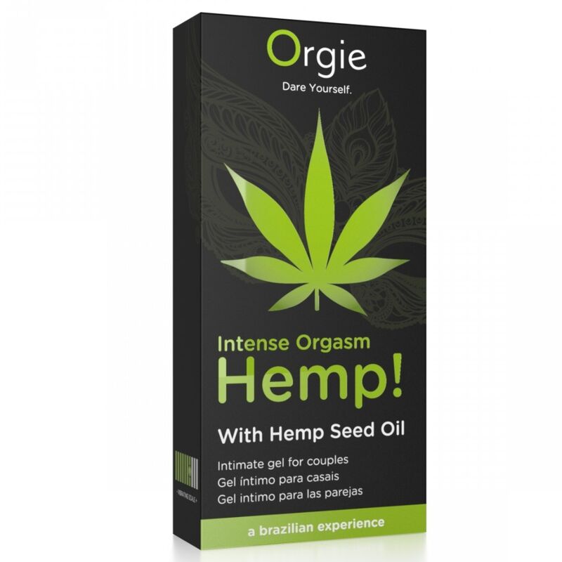 Étui du gel Hemp Intense Orgasm ORGIE