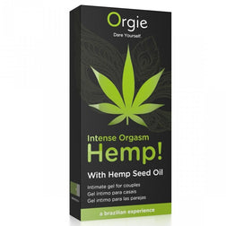 Étui du gel Hemp Intense Orgasm ORGIE