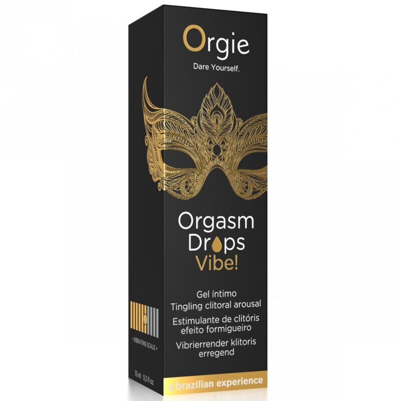 Étui du gel clitoridien Orgasm Drops Vibe ORGIE