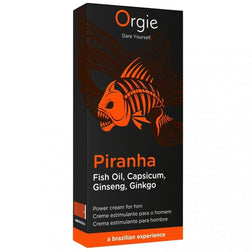 Étui noir de la crème Piranha ORGIE 15 ml