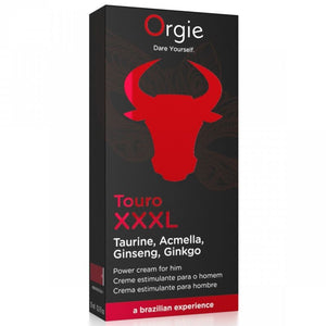 Étui noir de la crème Touro XXXL ORGIE