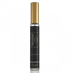 Schlanker schwarz-goldfarbener Flakon Sensfeel for Man Eau de Toilette 10 ml