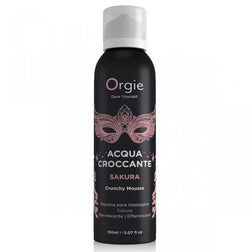 Flacon aérosol de mousse Acqua Croccante Sakura avec capuchon transparent