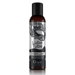 Lubrifiant Semen Lube ORGIE 150 ml en flacon noir et blanc
