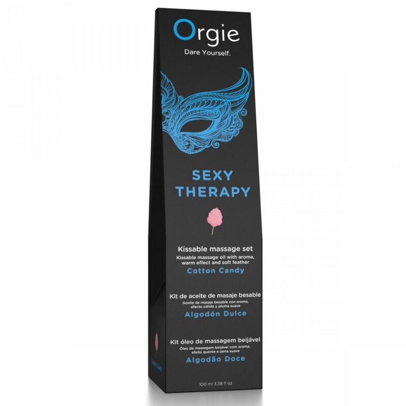 Étui du coffret massage Sexy Therapy Cotton Candy ORGIE