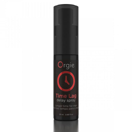 Flacon noir du spray Time Lag ORGIE