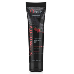 Tube noir du lubrifiant Lube Tube Strawberry ORGIE