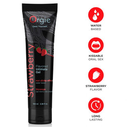 Lubrifiant Lube Tube Strawberry ORGIE 100 ml et ses caractéristiques