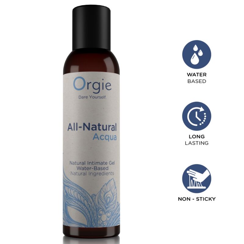 Flacon All-Natural Acqua ORGIE 150 ml et ses caractéristiques