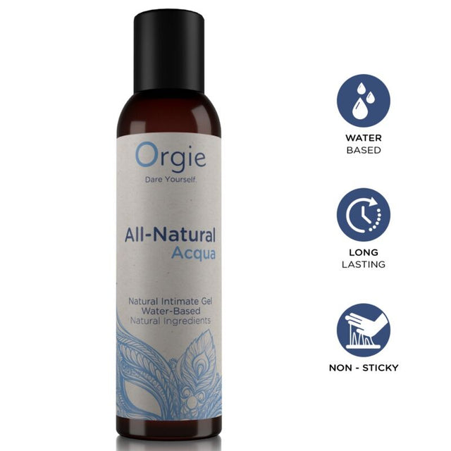 Flacon All-Natural Acqua ORGIE 150 ml et ses caractéristiques