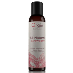 Lubrifiant All-Natural Strawberry ORGIE en flacon de 150 ml