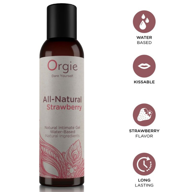 Flacon All-Natural Strawberry ORGIE 150 ml et ses caractéristiques