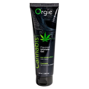 Lubrifiant Lube Tube Cannabis ORGIE en tube noir