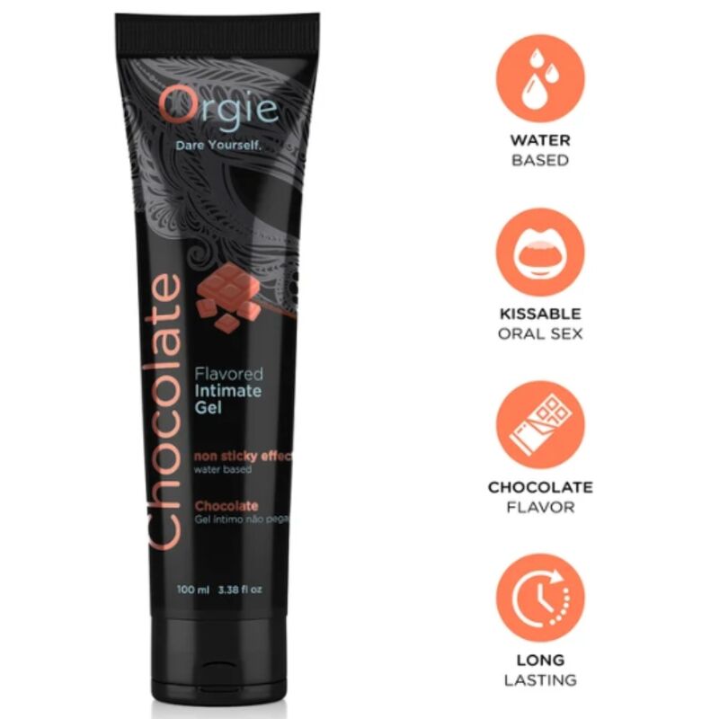 Lubrifiant Lube Tube Chocolate ORGIE 100 ml et ses caractéristiques
