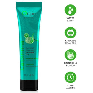 Lube Tube Cocktail Caipirinha ORGIE 100 ml et ses caractéristiques