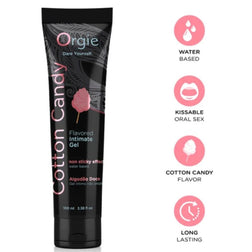Lubrifiant Lube Tube Cotton Candy ORGIE 100 ml et ses caractéristiques