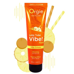 Lube Tube Vibe Medium Piña Colada avec illustration de fruits
