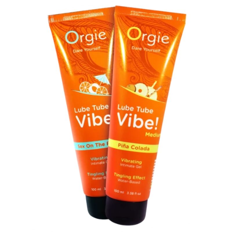 Présentation des deux versions Lube Tube Vibe, vendues séparément