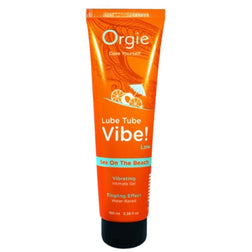 Lubrifiant Lube Tube Vibe Low Sex on the Beach en tube orange