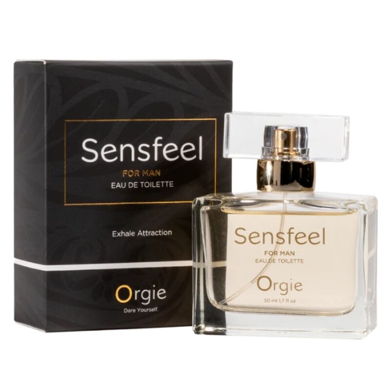 Flacon Sensfeel for Man 50 ml et boîte noire