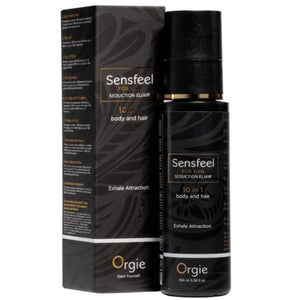 Spray Sensfeel 10 en 1 accompagné de son étui noir